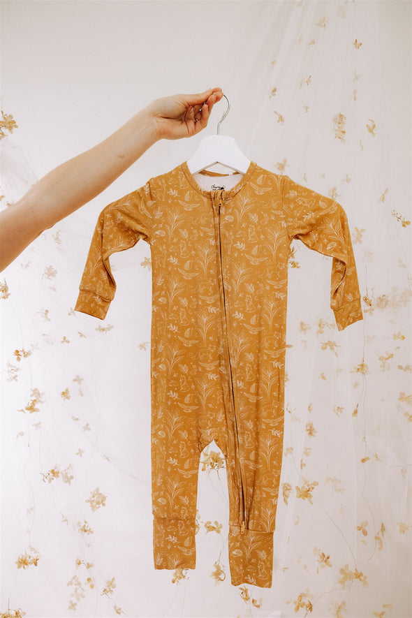 Woodland Animal Bamboo Zippy Sleeper