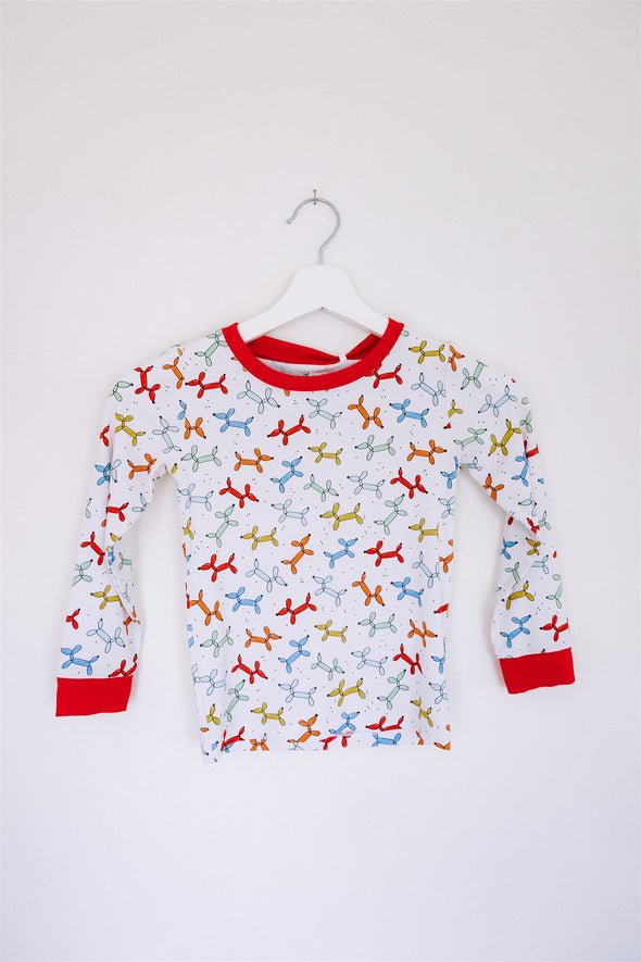 Balloon dog kids bamboo PJs