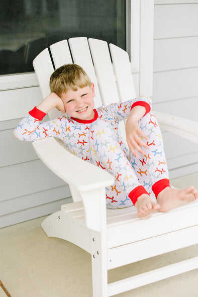 Balloon dog kids bamboo PJs
