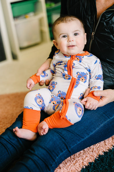 Smarty bear bamboo baby zippy PJ