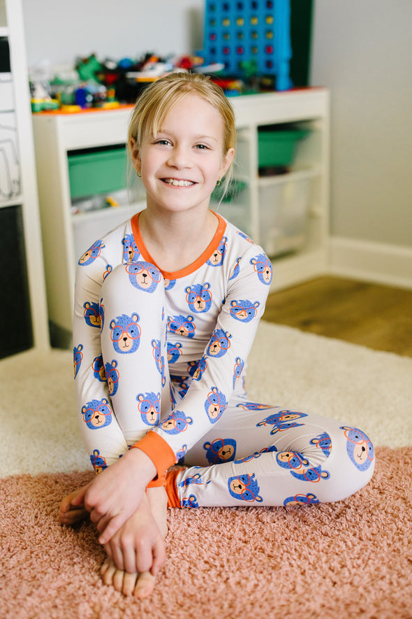 Smarty bear kids bamboo PJs