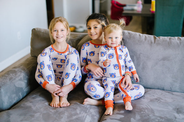 Smarty bear bamboo baby zippy PJ