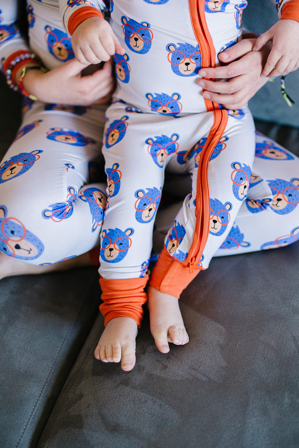 Smarty bear bamboo baby zippy PJ